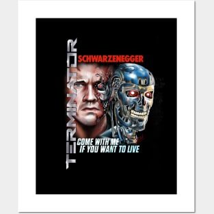 The terminator Artwork Posters and Art